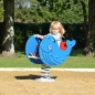 Preview: Federwippe Walfisch blau